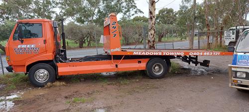 Meadows Towing..  Free Steel Pick up